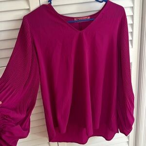 Flutter sleeve blouse